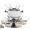 Sortie ⭐ Nouvel Sarina Fondue Set, 21 Pièce - Kit De Fondue 🎁