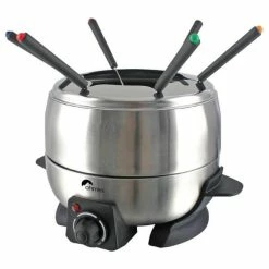 Vente flash 🥰 Ohmex Fondue Set Silver - Kit De Fondue ⭐