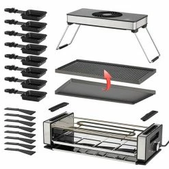 Vente flash 💯 Unold Smokelesse Raclette Air 48785 - Grils à Raclette 😉 -Krups Shop unnamed file 509