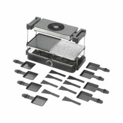 Bon marché 🥰 Trebs Four à Raclette Avec Hotte Aspirante Et Plaque De Pierre 5 En 1 - Grils à Raclette 🎁 -Krups Shop unnamed file 539