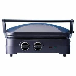 Promo 🥰 Cuisinart Griddler Elite 2 Plaques Bleu - Gril De Contact 🔔
