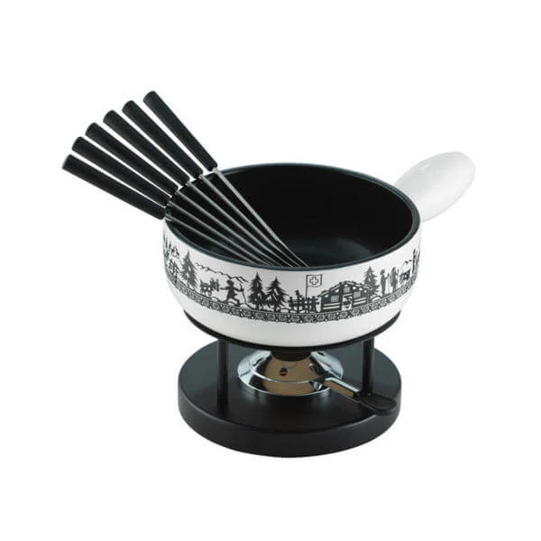 Vente flash 🎁 Kuhn Rikon Alpweide Set à Fondue Au Fromage à Induction 23 Cm - Kit De Fondue 🔥 1 Vente flash 🎁 Kuhn Rikon Alpweide Set à Fondue Au Fromage à Induction 23 Cm - Kit De Fondue 🔥