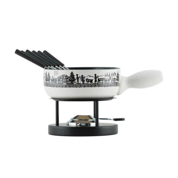Vente flash 🎁 Kuhn Rikon Alpweide Set à Fondue Au Fromage à Induction 23 Cm - Kit De Fondue 🔥 2 Vente flash 🎁 Kuhn Rikon Alpweide Set à Fondue Au Fromage à Induction 23 Cm - Kit De Fondue 🔥 – Image 2