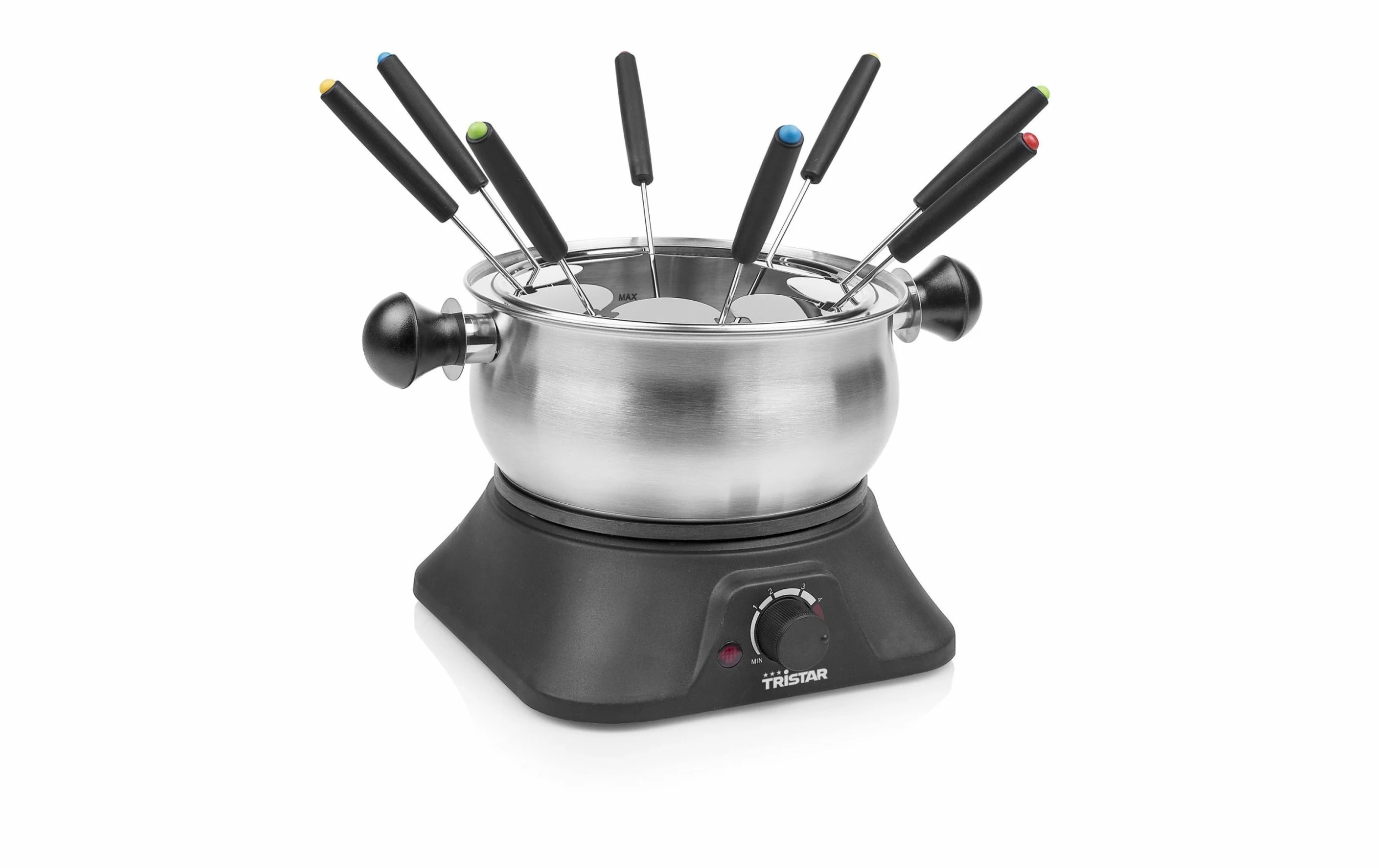 Meilleure affaire ⭐ Tristar Service à Fondue à La Viande FO-1109 10 Pièce/s, Acier Inoxydable/Noir - Kit De Fondue 😉 1 Meilleure affaire ⭐ Tristar Service à Fondue à La Viande FO-1109 10 Pièce/s, Acier Inoxydable/Noir - Kit De Fondue 😉