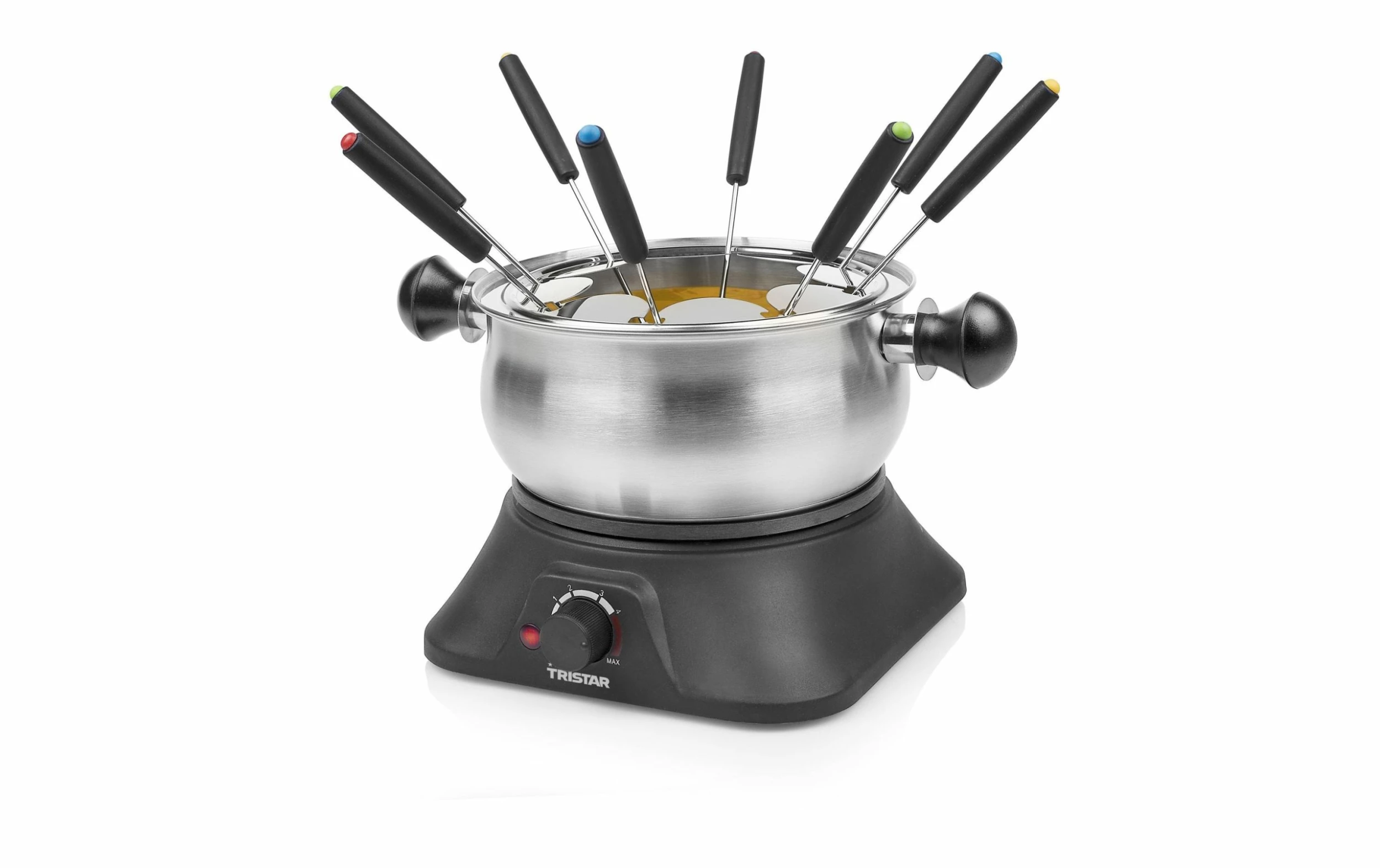 Meilleure affaire ⭐ Tristar Service à Fondue à La Viande FO-1109 10 Pièce/s, Acier Inoxydable/Noir - Kit De Fondue 😉 2 Meilleure affaire ⭐ Tristar Service à Fondue à La Viande FO-1109 10 Pièce/s, Acier Inoxydable/Noir - Kit De Fondue 😉 – Image 2