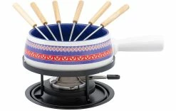 De gros 🔥 Kadastar Service à Fondue Au Fromage Wollband 9 Pièce/s, Multicolore - Kit De Fondue 😉