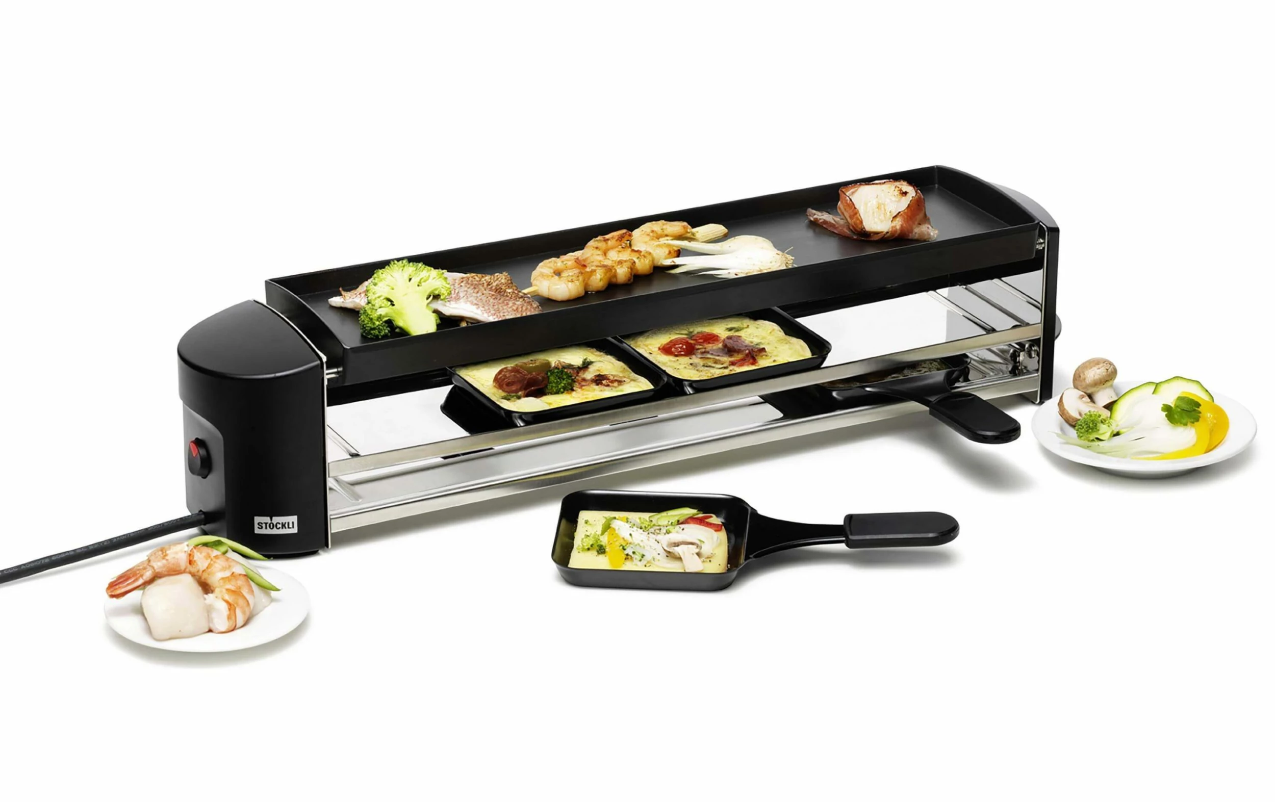 Bon marché 👍 Stöckli Grill à Raclette Cheeseboard 4 Personen - Grils à Raclette 🎉 2 Bon marché 👍 Stöckli Grill à Raclette Cheeseboard 4 Personen - Grils à Raclette 🎉 – Image 2