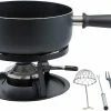 Nouveau 🤩 Kadastar Service à Fondue Au Fromage Royal 22 Pièce/s, Noir - Kit De Fondue 😀