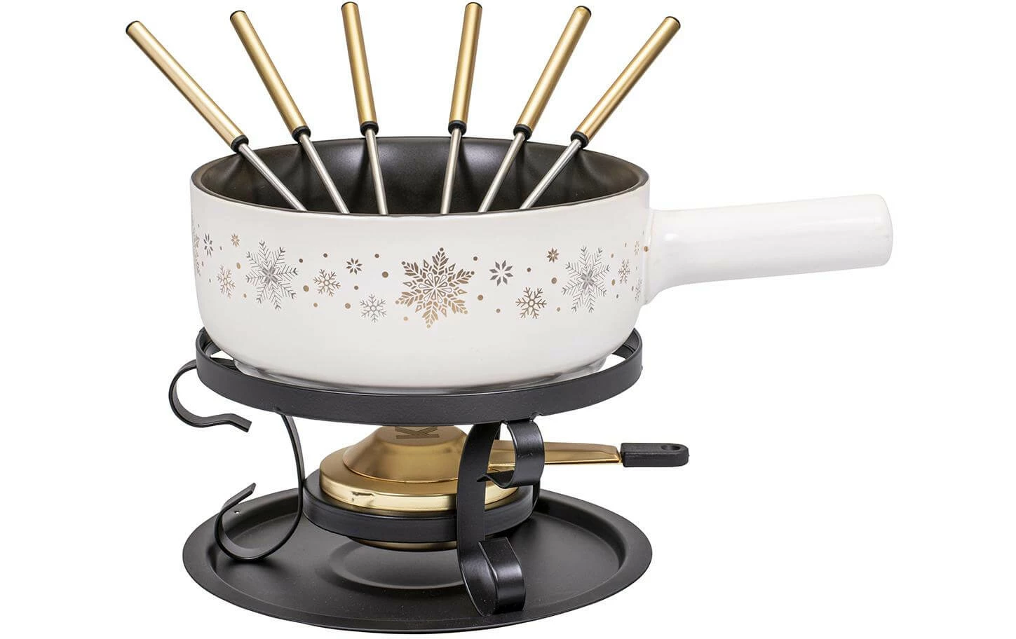 Meilleure vente 🤩 Kadastar Service à Fondue Au Fromage Sparkling Wint E22 9 Pièce/s, Noir/Blanc - Kit De Fondue ✨ 1 Meilleure vente 🤩 Kadastar Service à Fondue Au Fromage Sparkling Wint E22 9 Pièce/s, Noir/Blanc - Kit De Fondue ✨
