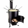 Sortie 😀 Nouvel Four à Fondue Au Fromage Openair 5 Pièce/s, Noir - Kit De Fondue ⌛